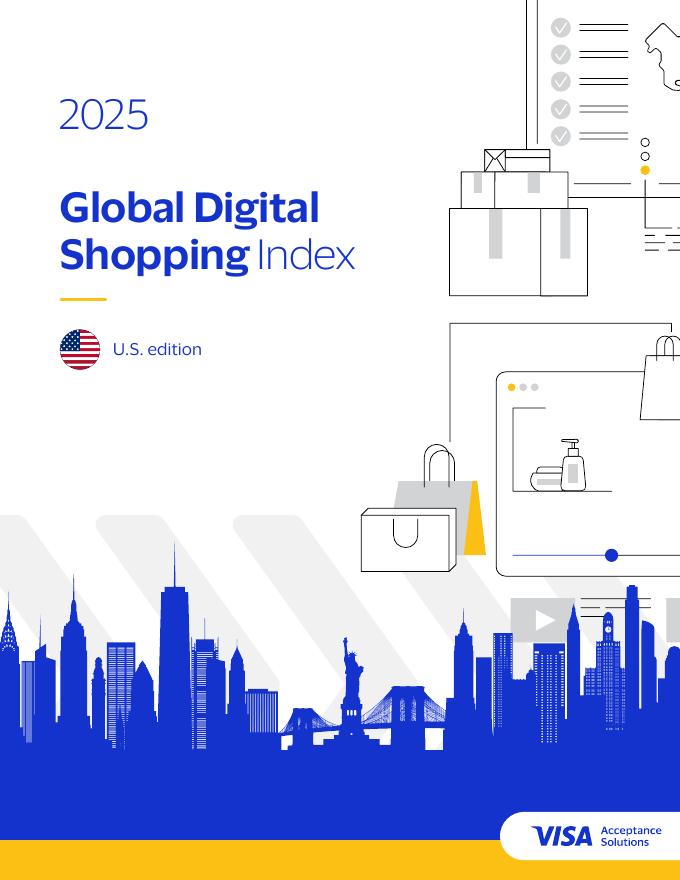 VISA&PYMNTS Intelligence：2025年全球数字购物指数报告：美国版（英文版）