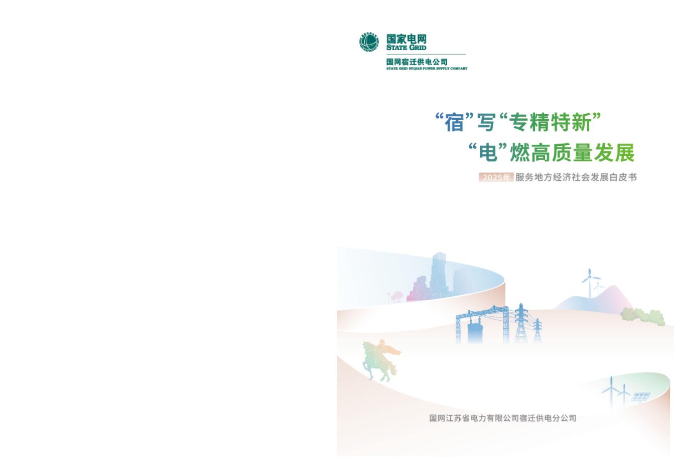 国网宿迁供电公司：2025年服务地方经济发展白皮书-“宿”写“专精特新” “电”燃高质量发展