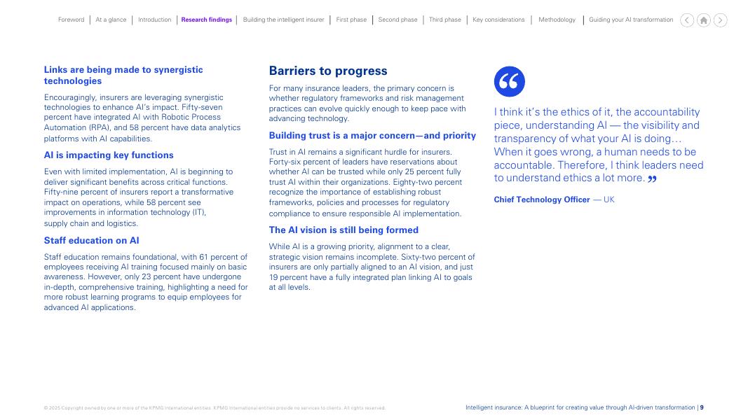 毕马威：2025年智能保险：以人工智能驱动数智化转型新蓝图报告（英文版）_第9页