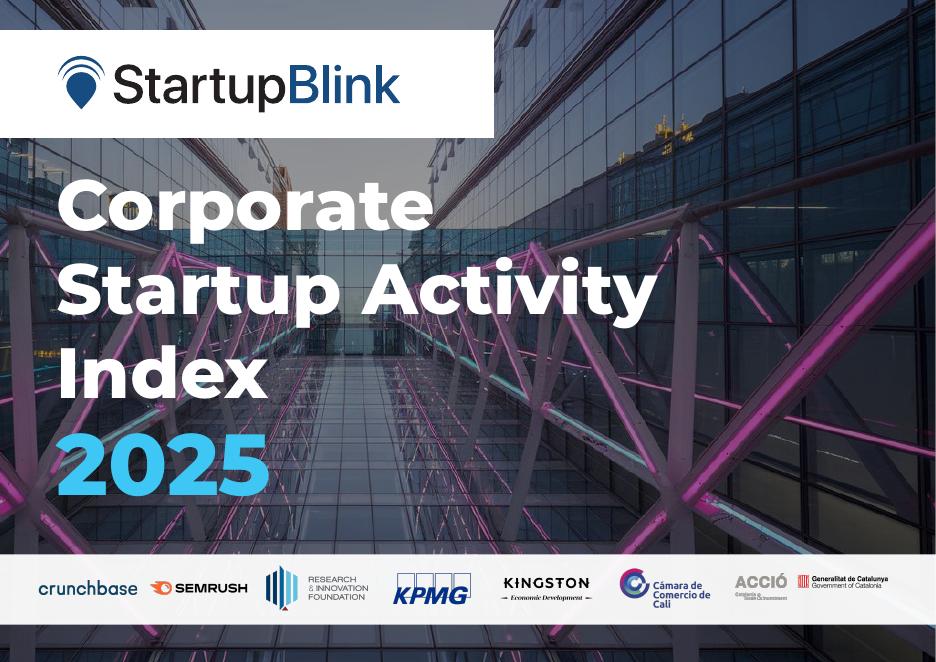 StartupBlink：2025年全球企业初创活动指数报告（英文版）海报