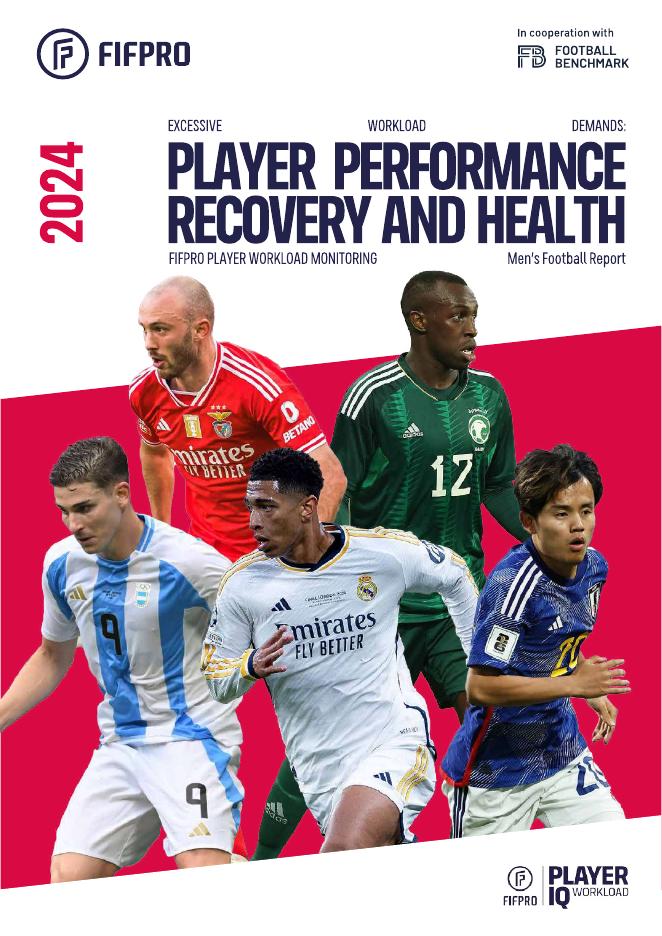 FIFPRO：2024年男性足球报告（英文版）海报