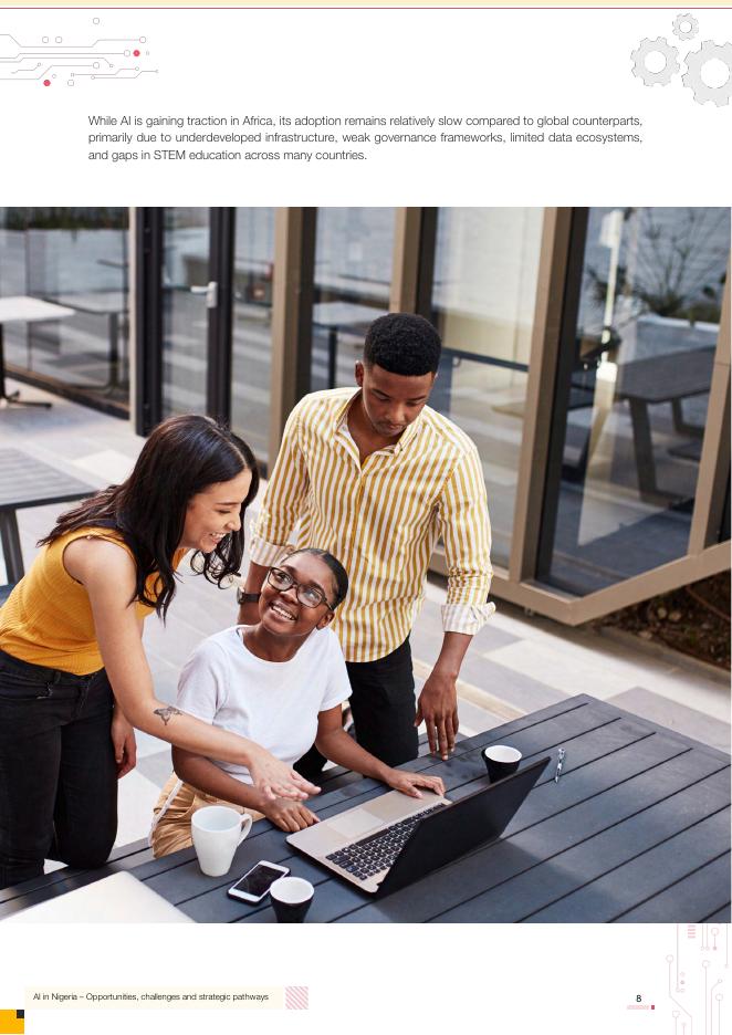 普华永道&微软&拉各斯商学院：2025年尼日利亚人工智能报告：机遇、挑战与战略路径（英文版）_第8页