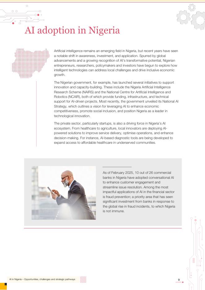 普华永道&微软&拉各斯商学院：2025年尼日利亚人工智能报告：机遇、挑战与战略路径（英文版）_第9页