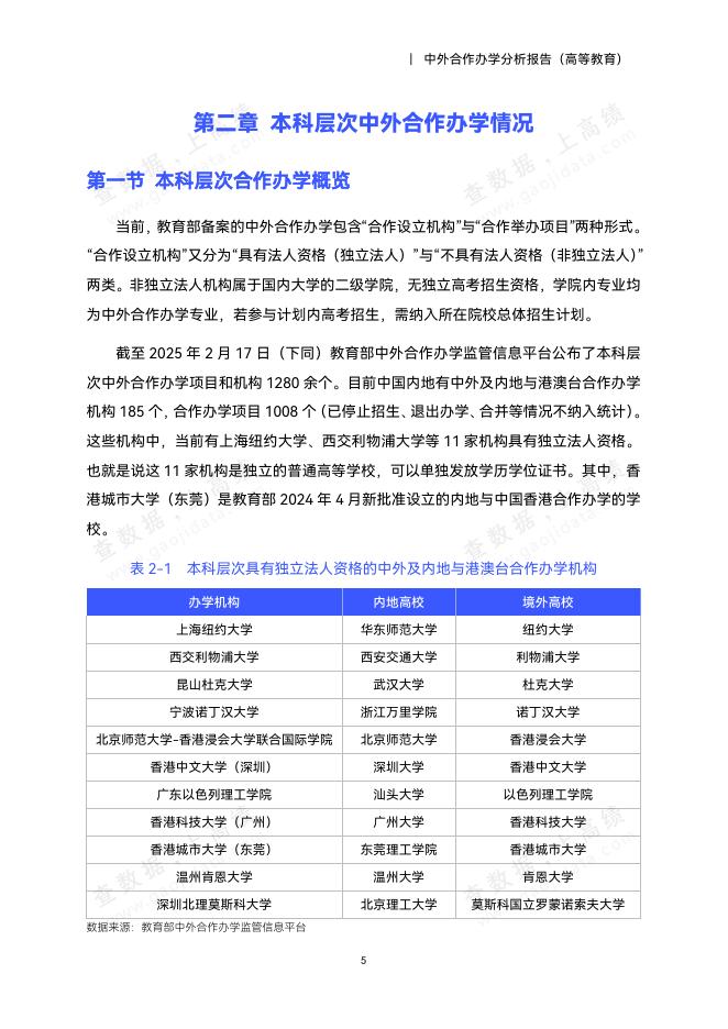 高绩数据：2025年中外合作办学分析报告（高等教育）_第9页