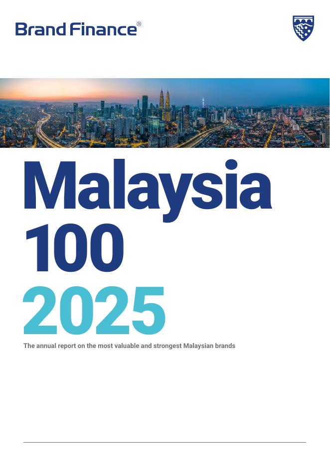 Brand Finance：2025年马来西亚品牌100强报告（英文版）海报