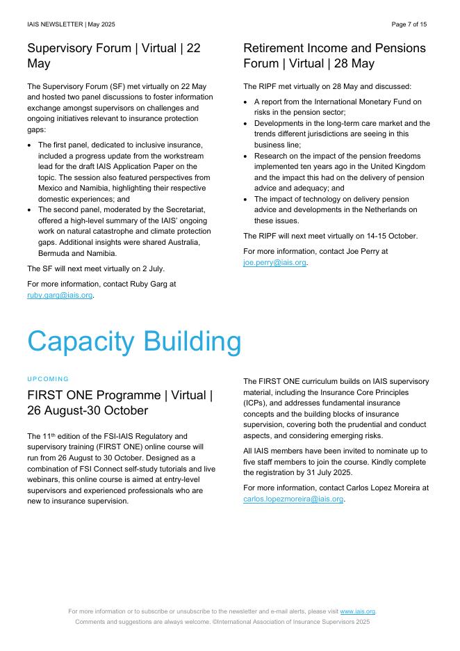 国际保险监督官协会（IAIS）：2025年5月国际人工智能与统计学会通讯报告（英文版）_第7页