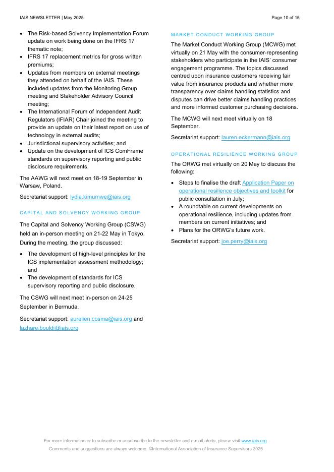 国际保险监督官协会（IAIS）：2025年5月国际人工智能与统计学会通讯报告（英文版）_第10页