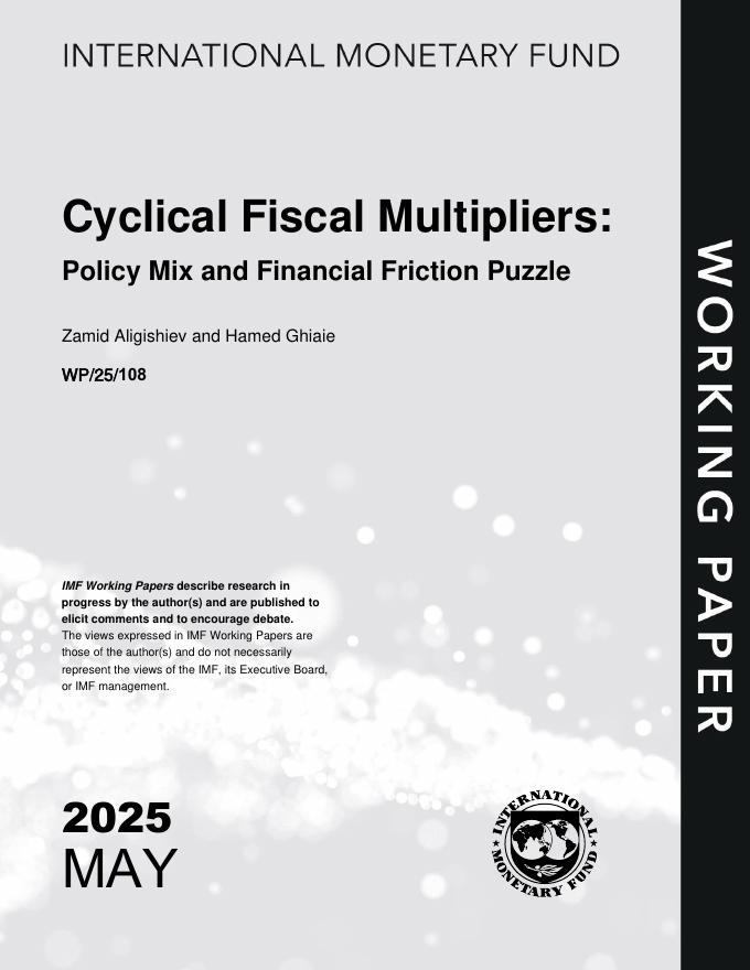 国际货币基金组织：周期性财政乘数：政策组合与金融摩擦之谜（英文版）