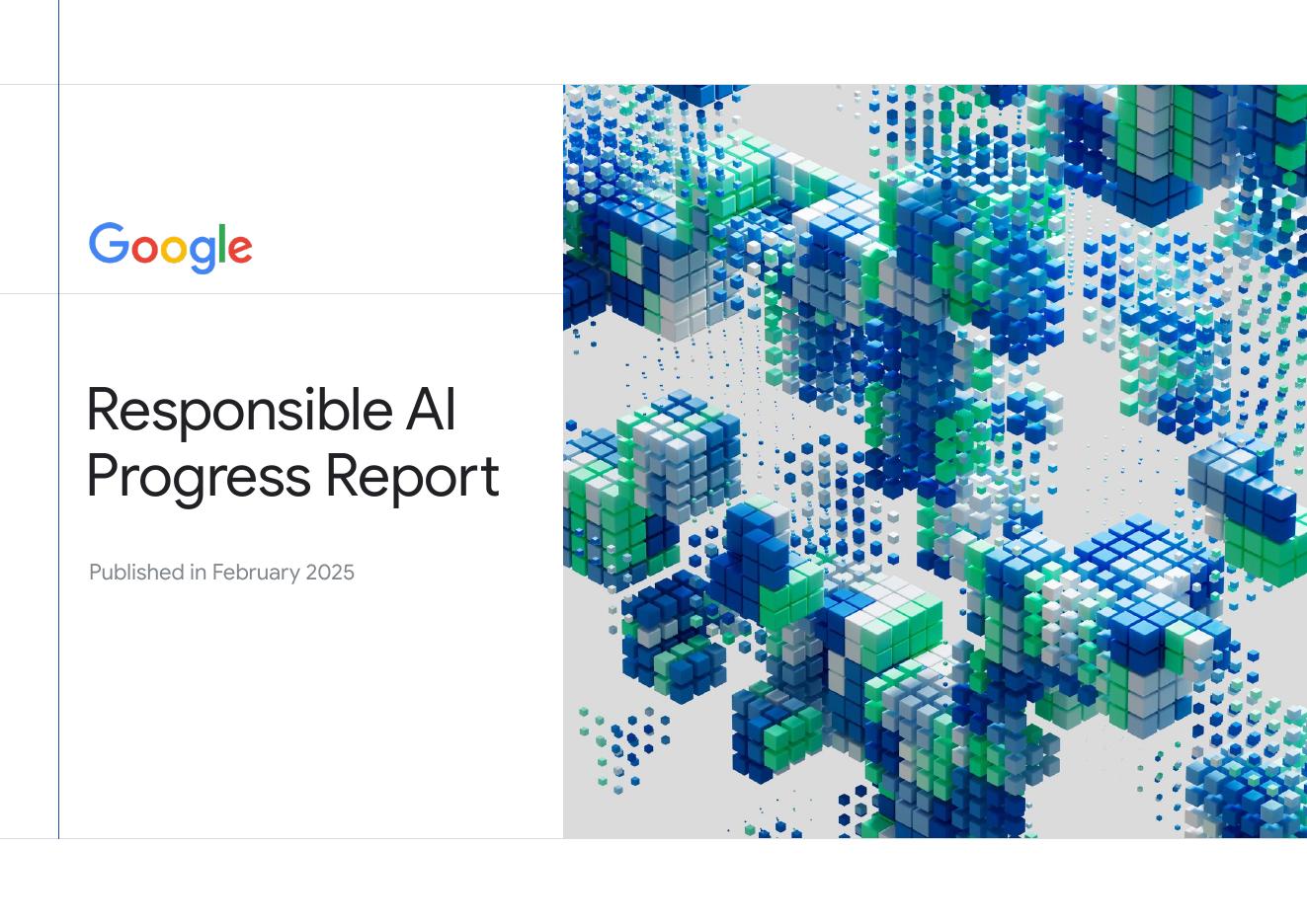 Google谷歌：2025年负责任人工智能进展报告（英文版）海报