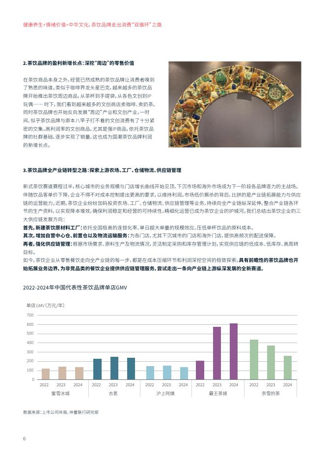 仲量联行：2025年健康养生+情绪价值+中华文化，茶饮品牌走出消费“双循环”之路报告_第6页