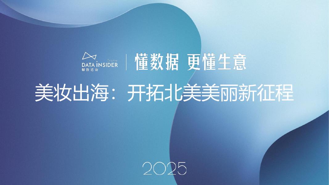 解数咨询：2025年美妆出海：开拓北美美丽新征程报告