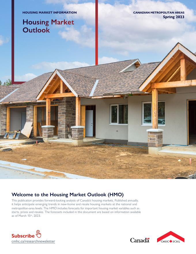 加拿大抵押贷款和住房公司（CMHC）：2023年加拿大住房市场展望报告（英文版）