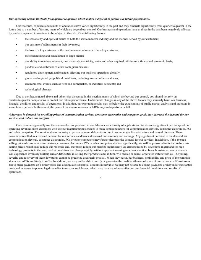 联华电子United Micro Electronics Corp.（UMC）2022年20-F年度报告（英文版）_第9页