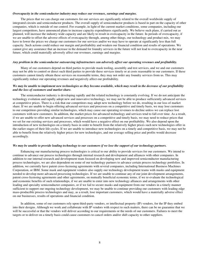 联华电子United Micro Electronics Corp.（UMC）2020年20-F年度报告（英文版）_第10页