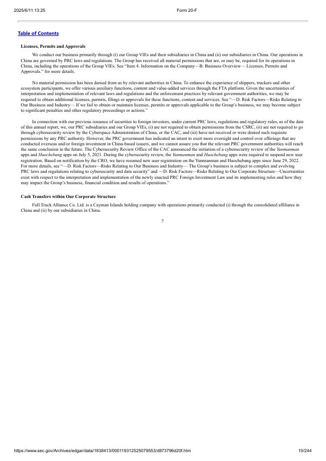 满帮集团（YMM）2024年20-F年度报告（英文版）_第10页