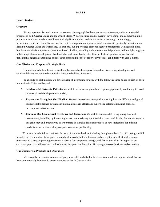 再鼎医药Zai Lab Limited（ZLAB）2024年20-F年度报告（英文版）_第8页