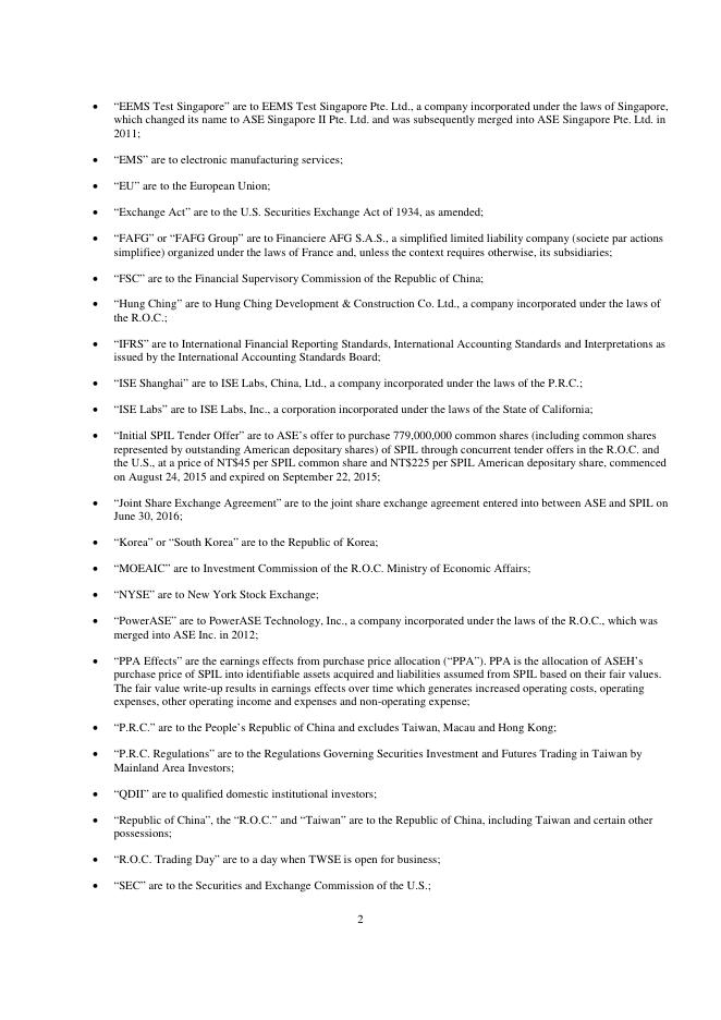 日月光控股ASE Technology Holding Co.,Ltd.（ASX）2020年20-F年度报告（英文版）_第6页