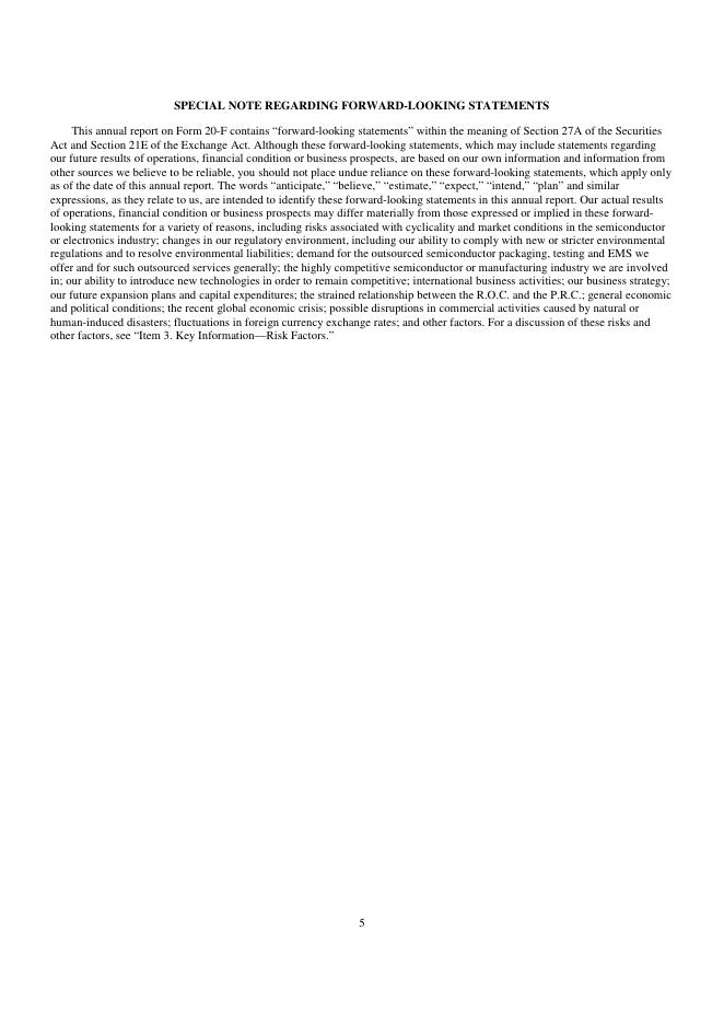 日月光控股ASE Technology Holding Co.,Ltd.（ASX）2020年20-F年度报告（英文版）_第9页