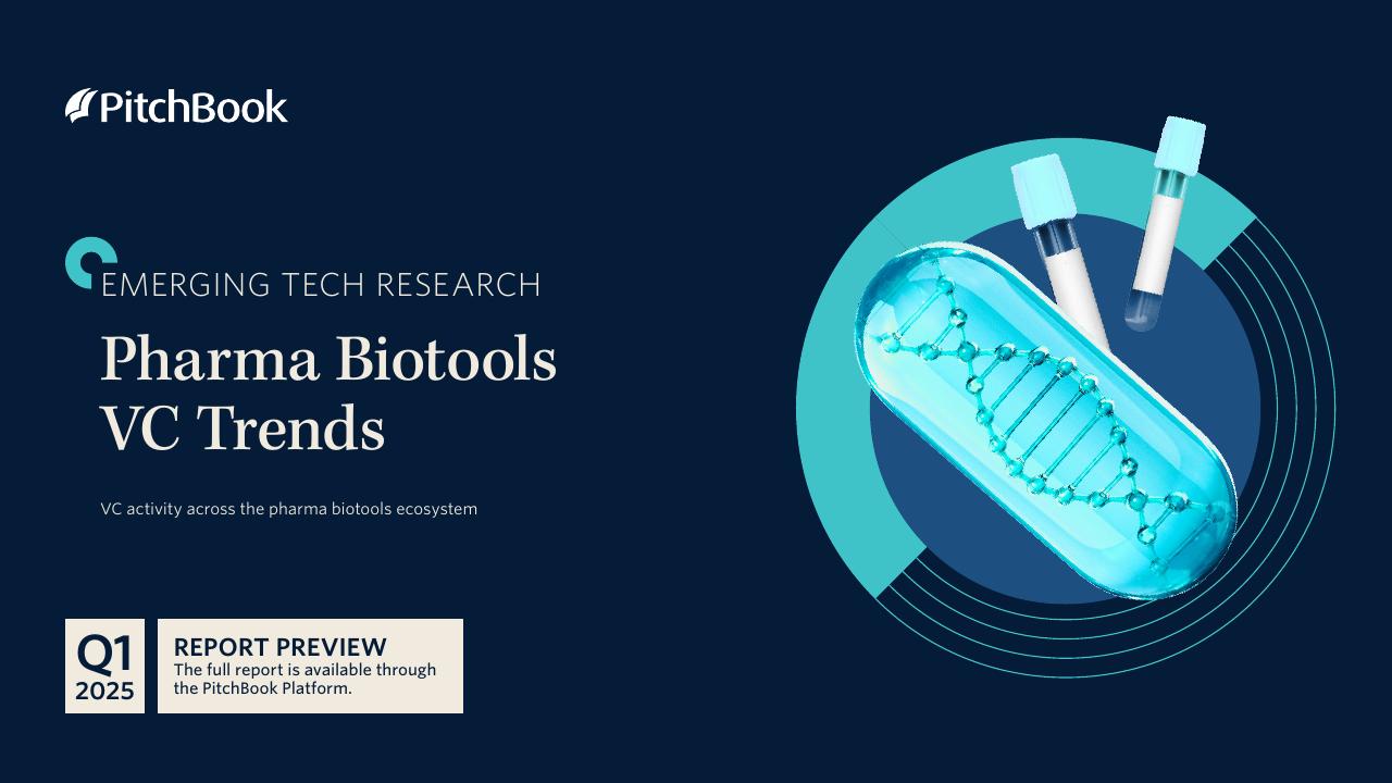PitchBook：2025年一季度制药生物工具风险投资趋势报告（英文版）海报