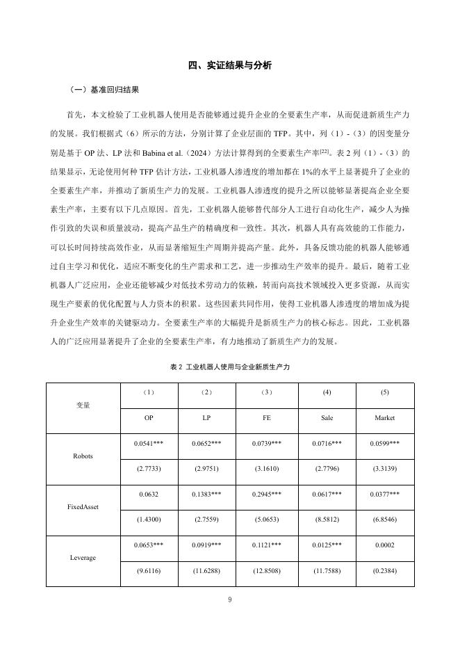 国际货币网：【IMI Working Paper No.2509】工业机器人与新质生产力：效率改善还是产品创新_第10页