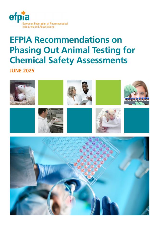 EFPIA：2025年关于逐步淘汰化学安全评估中动物实验的建议报告（英文版）