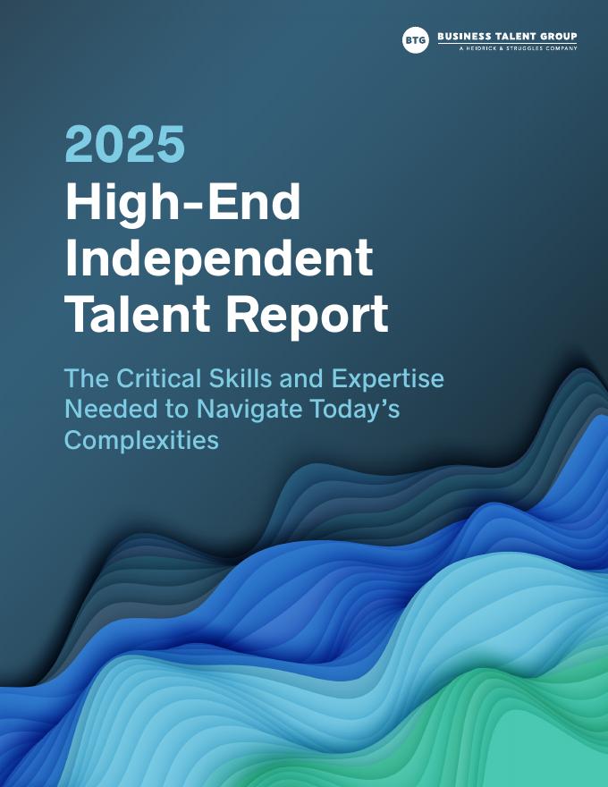 Business Talent Group：2025年高端独立人才报告（英文版）