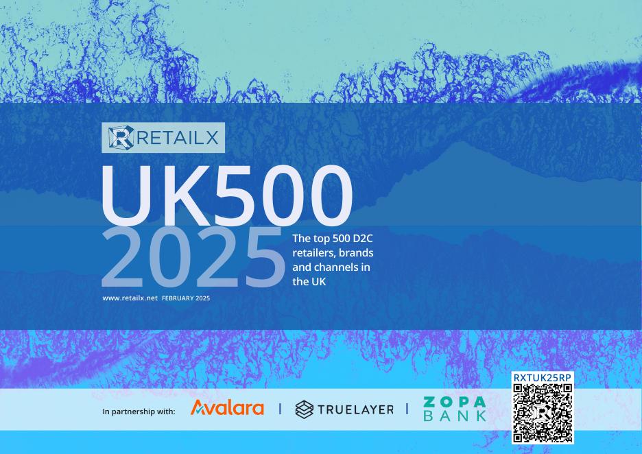 RETAILX：2025年英国500强企业零售指数报告（英文版）海报