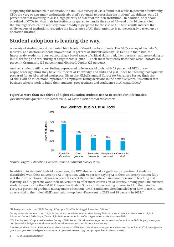 GMAC：2025年商业教育中的人工智能：当前实践与未来潜力报告（英文版）_第7页
