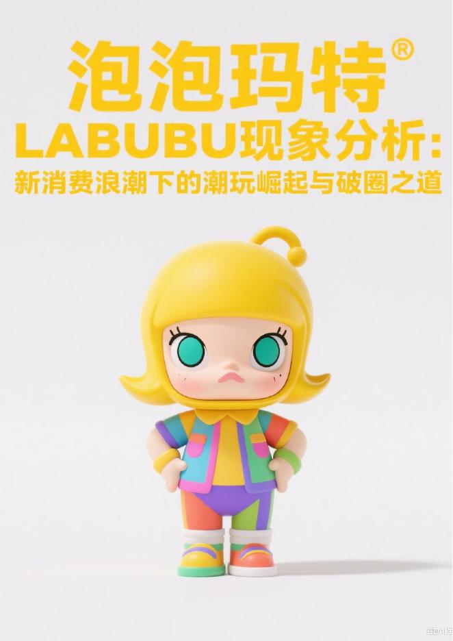 泡泡玛特：2025年泡泡玛特LABUBU现象分析报告：新消费浪潮下的潮玩崛起与破圈之道海报