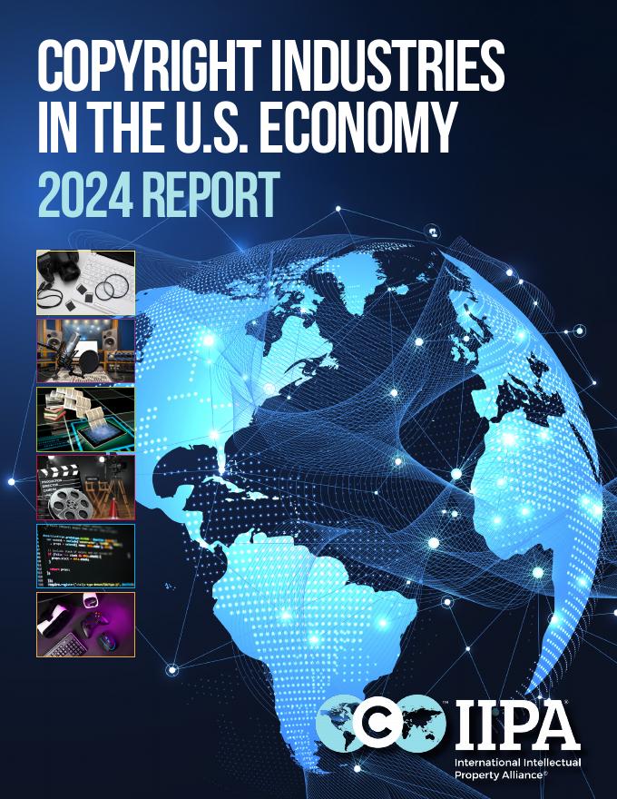国际知识产权联盟（IIPA）：2024年美国版权产业经济贡献研究报告（英文版）海报