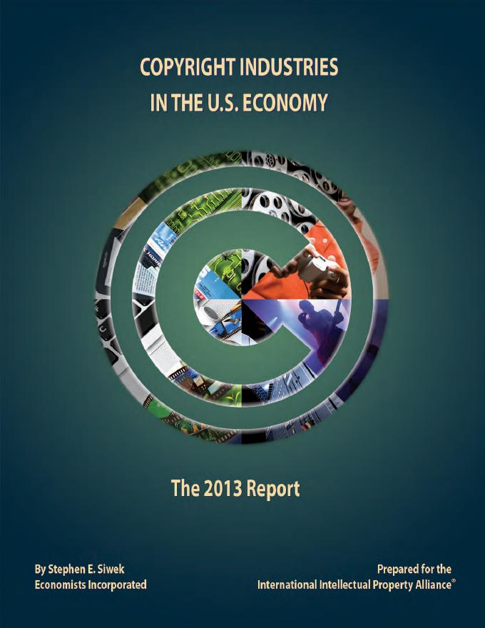 国际知识产权联盟（IIPA）：2013年美国版权产业经济贡献研究报告（英文版）