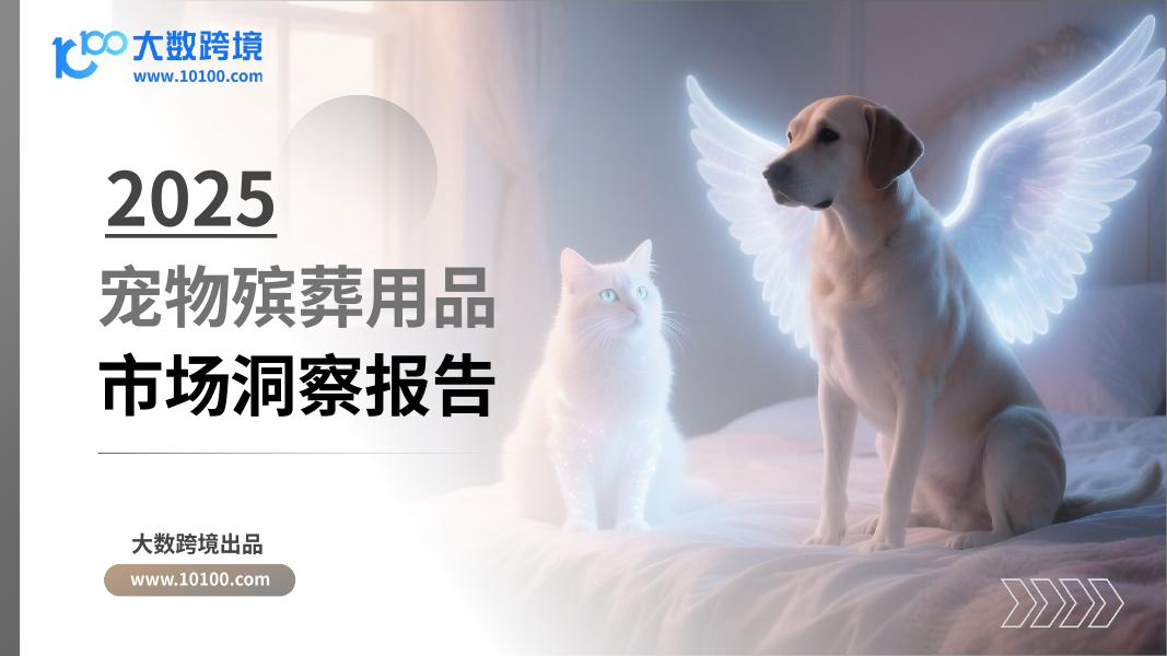 大数跨境：2025年宠物殡葬用品洞察报告海报