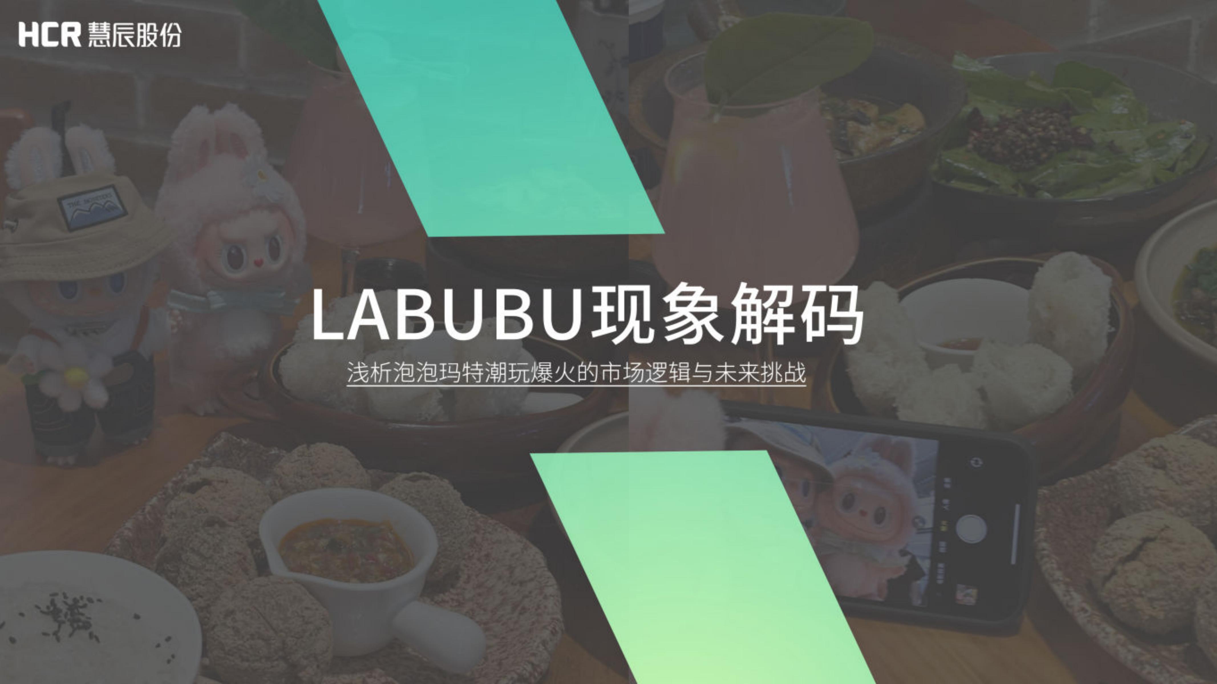 HCR慧辰股份：2025年Labubu现象解码：浅析泡泡玛特潮玩爆火的市场逻辑与未来挑战报告海报