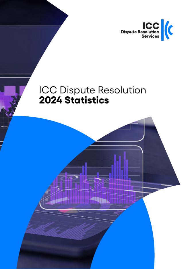 国际商会ICC：2024年国际商会争议解决统计数据报告（英文版）海报
