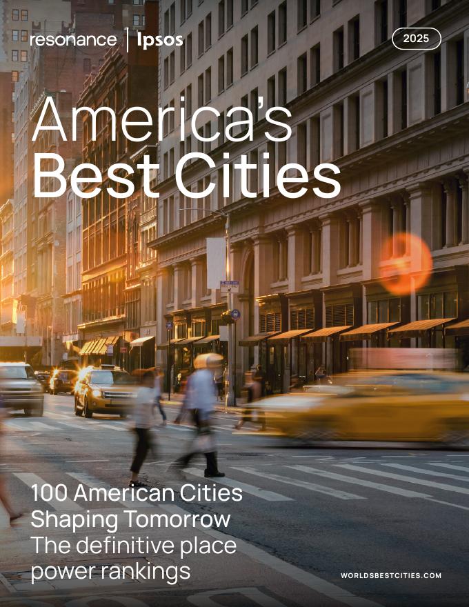 Worlds Best Cities：2025年美国最佳城市报告（英文版）海报