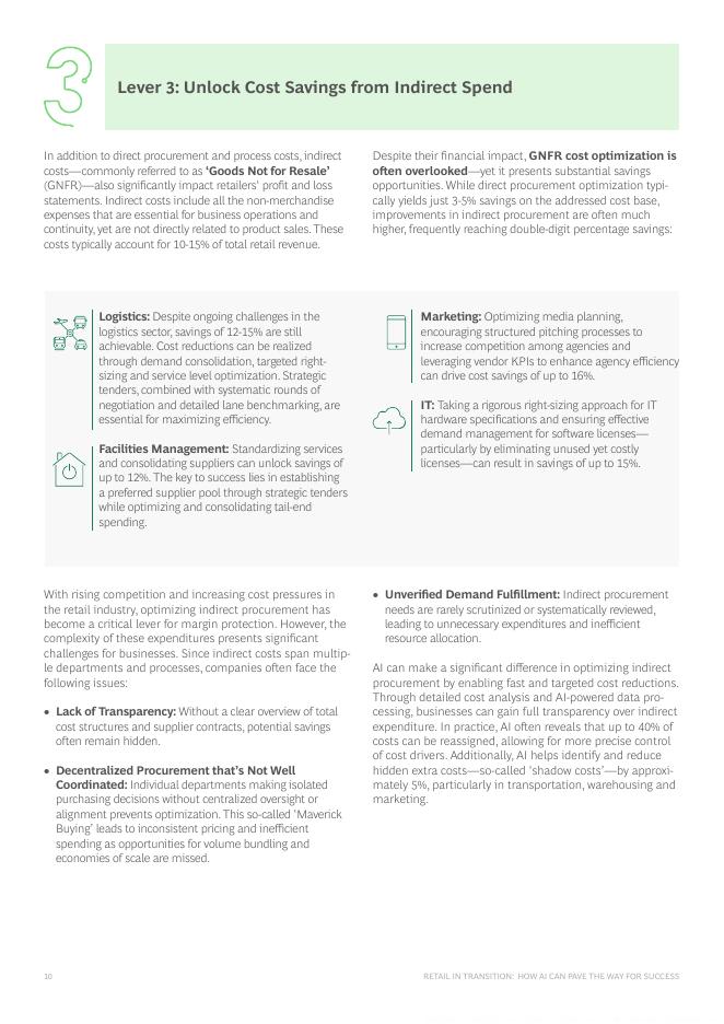 BCG波士顿咨询：2025年AI赋能零售业转型：人工智能如何助力成本优化研究报告（英文版）_第10页