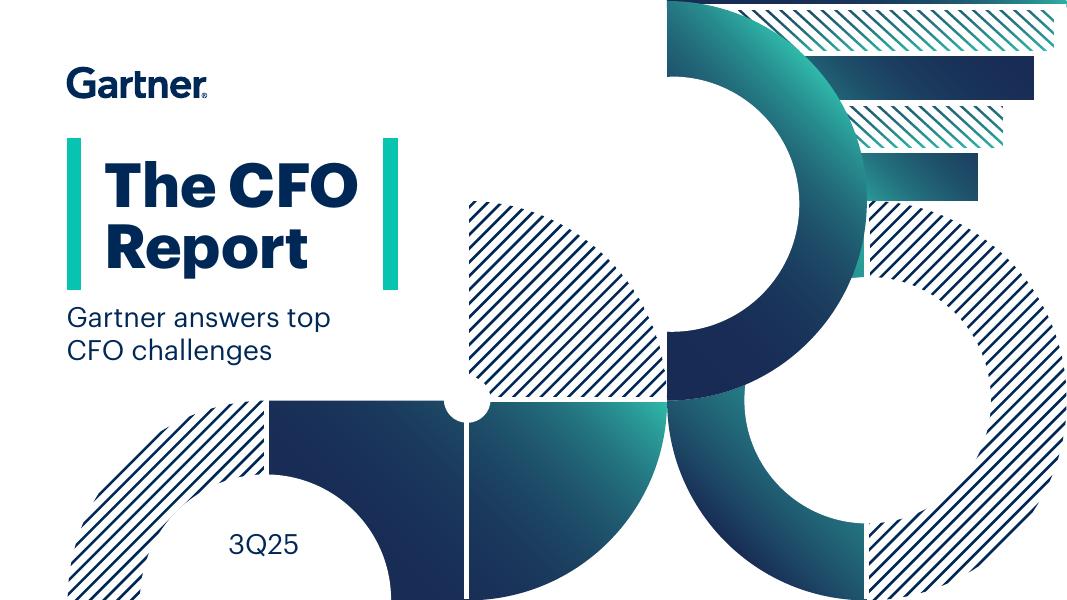 Gartner：2025年第三季度首席财务官（CFO）报告：最关切问题解答（英文版）海报