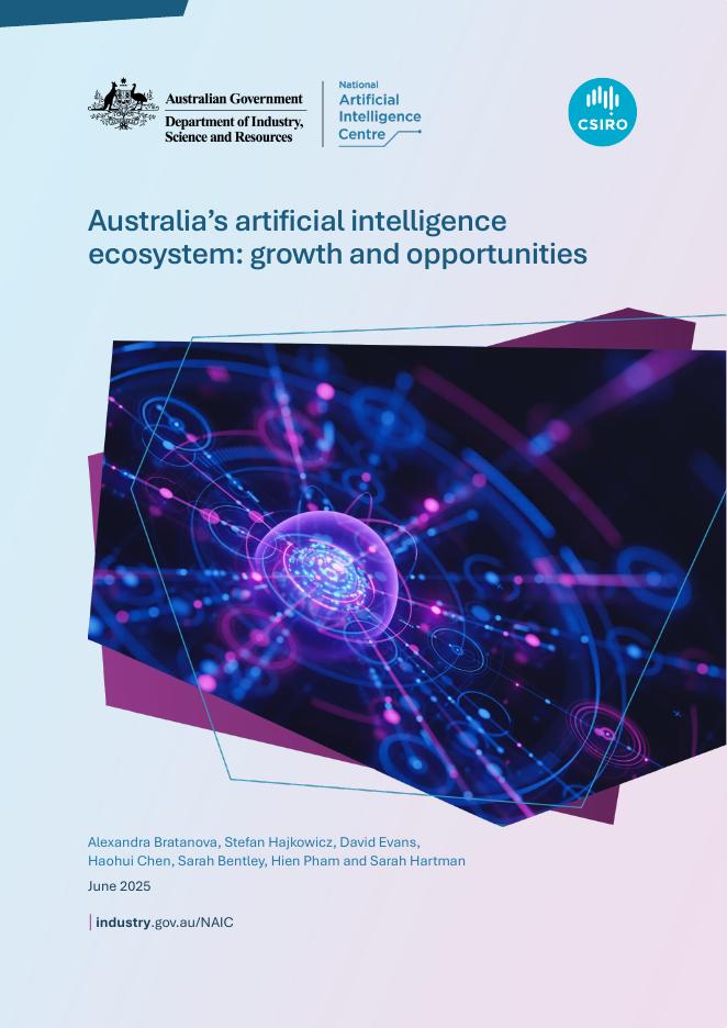 CSIRO：2025年澳大利亚人工智能生态系统研究报告：发展与机遇（英文版）海报