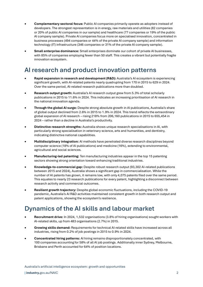 CSIRO：2025年澳大利亚人工智能生态系统研究报告：发展与机遇（英文版）_第6页