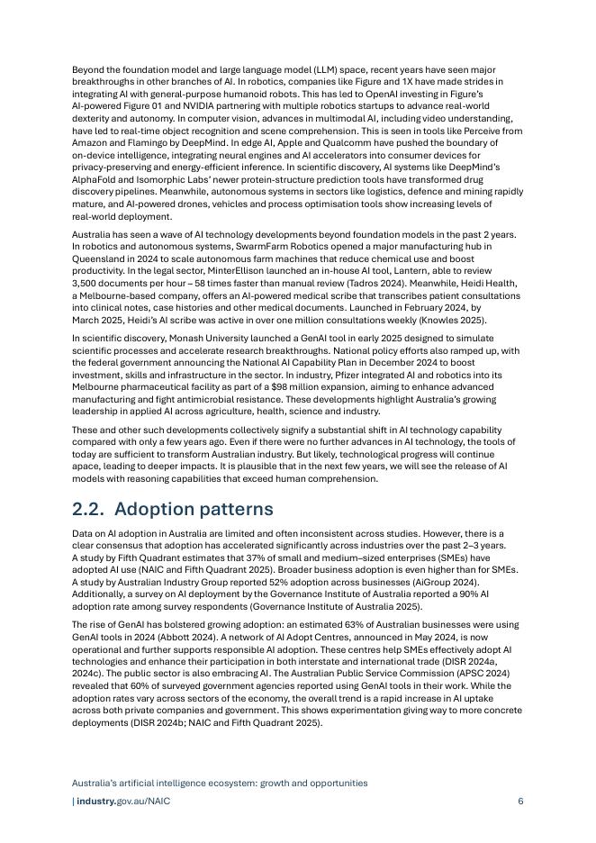 CSIRO：2025年澳大利亚人工智能生态系统研究报告：发展与机遇（英文版）_第10页