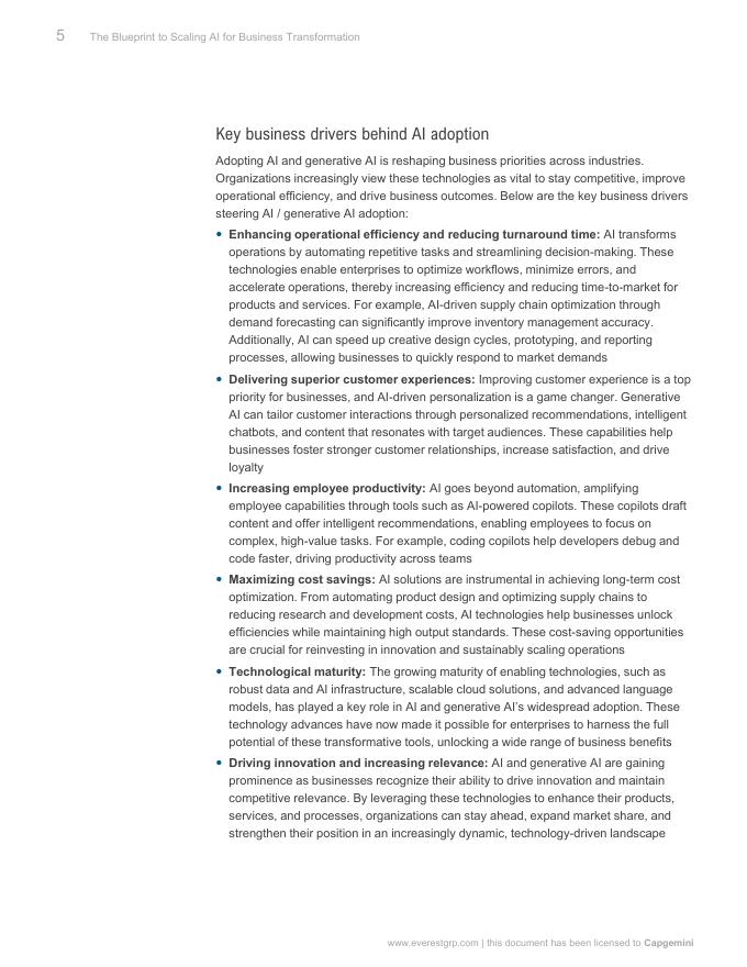 凯捷Capgemini：2025年扩展人工智能以实现业务转型的蓝图（英文版）_第7页