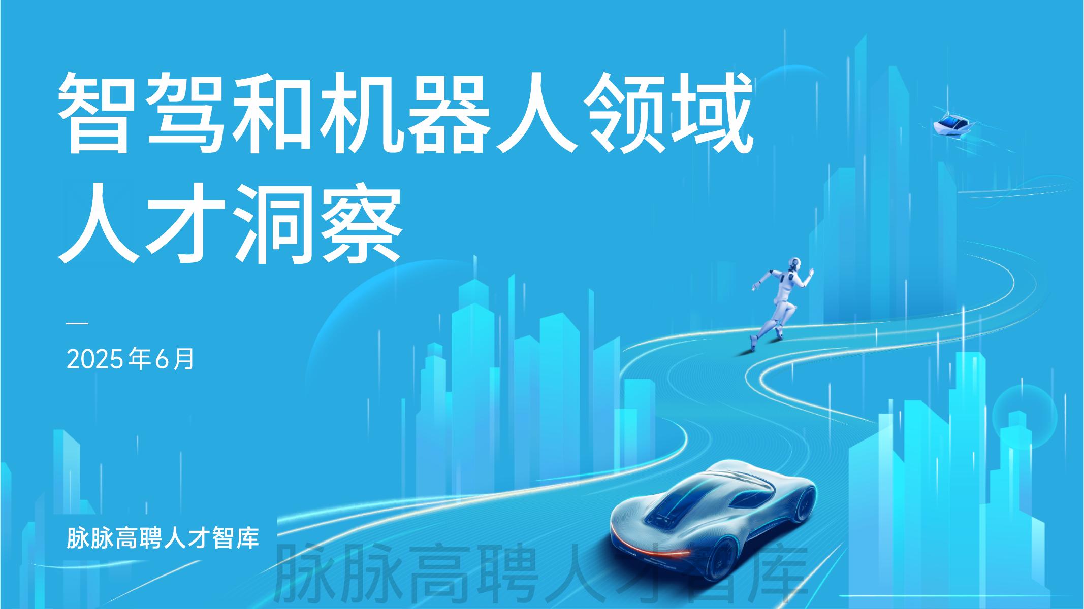 智驾和机器人领域人才洞察：2025年智驾和机器人领域人才洞察报告海报