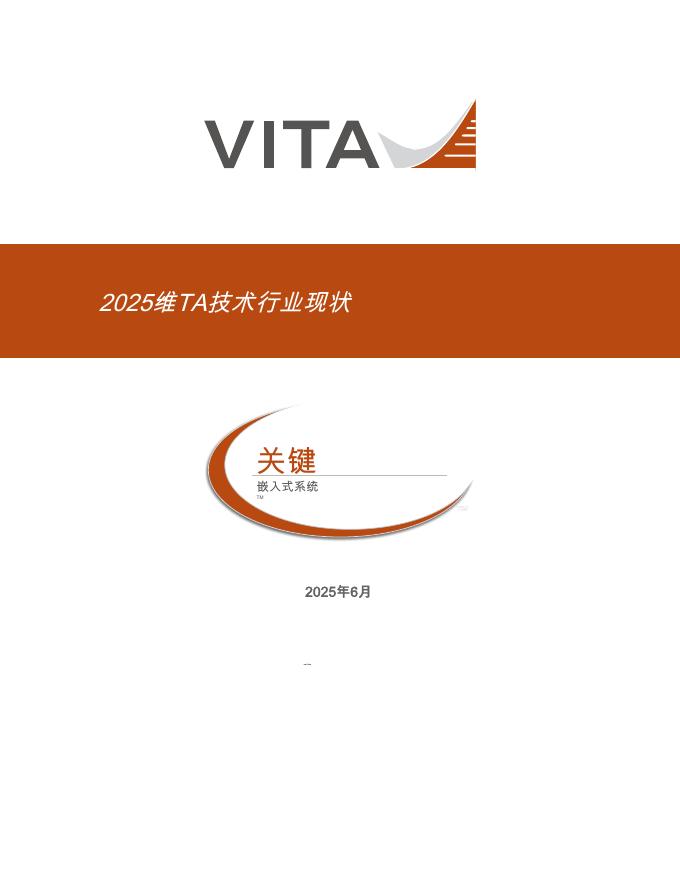 VITA：2025年维TA技术行业现状报告海报