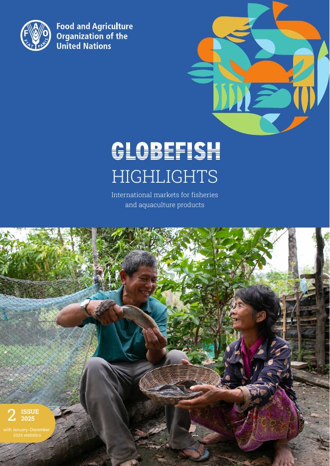 FAO联合国粮农组织：2025年第二期渔业和水产品国际市场报告（英文版）海报