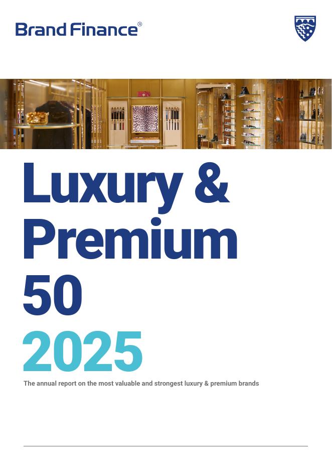 Brand Finance：2025年奢侈品&高端品牌50强报告（英文版）海报