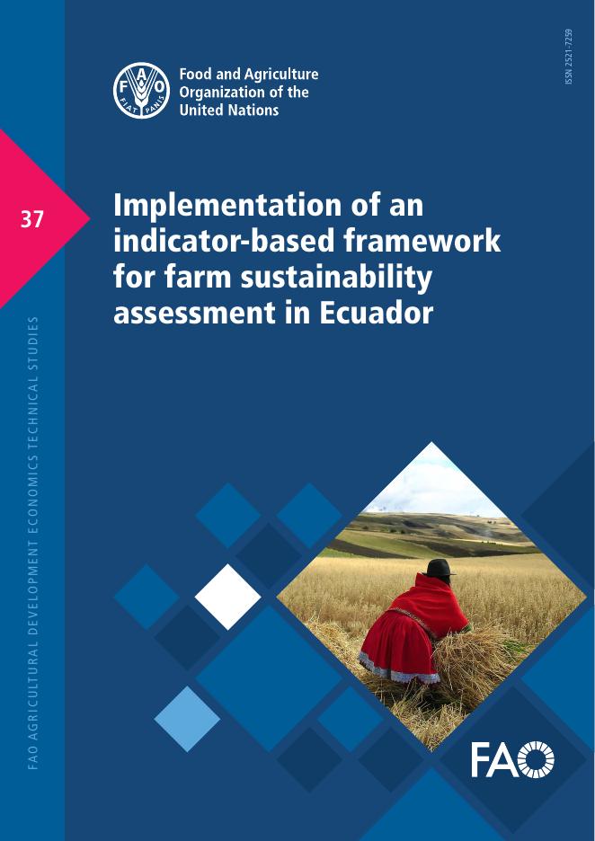 FAO联合国粮农组织：2025年在厄瓜多尔实施基于指标的农场可持续性评估框架报告（英文版）海报