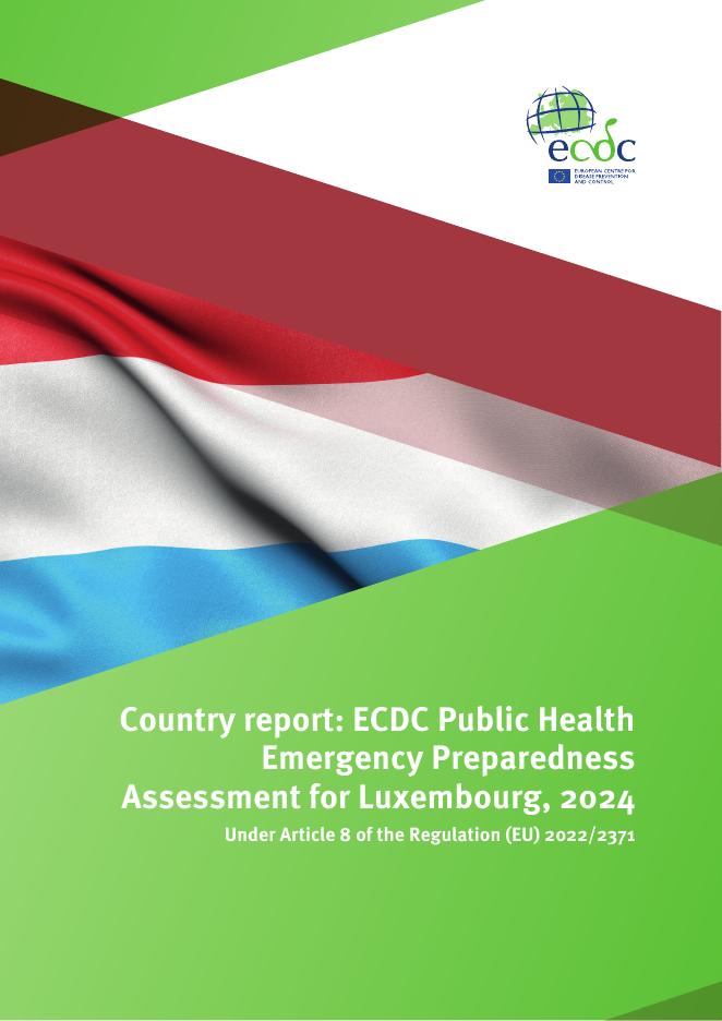 欧洲疾控中心：2024年卢森堡ECDC公共卫生应急准备评估国家报告（英文版）海报