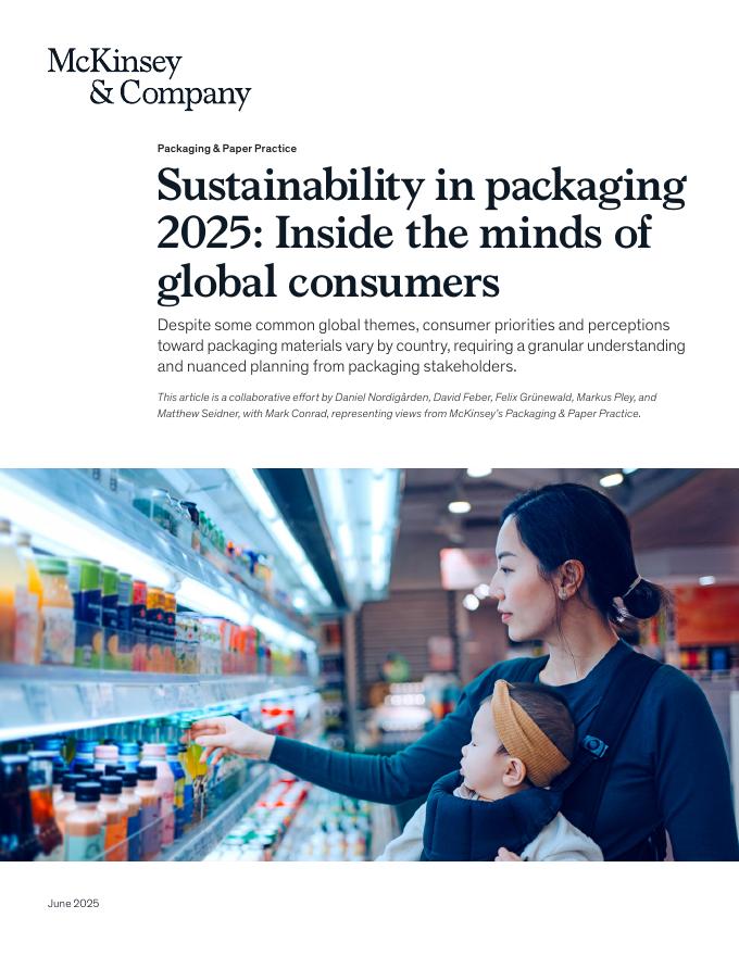 麦肯锡：2025年包装的可持续性：全球消费者的内心世界报告（英文版）海报