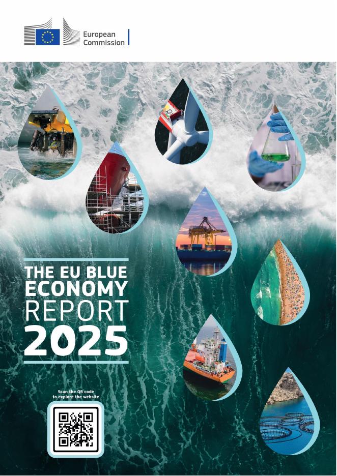 欧盟委员会：2025年欧盟蓝色经济报告（英文版）海报