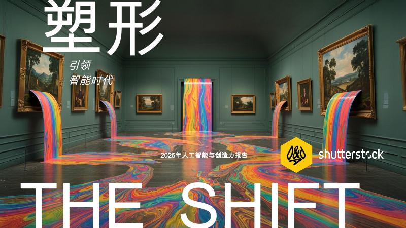 Dara Lynch：2025年人工智能与创造力报告：塑形引领智能时代海报